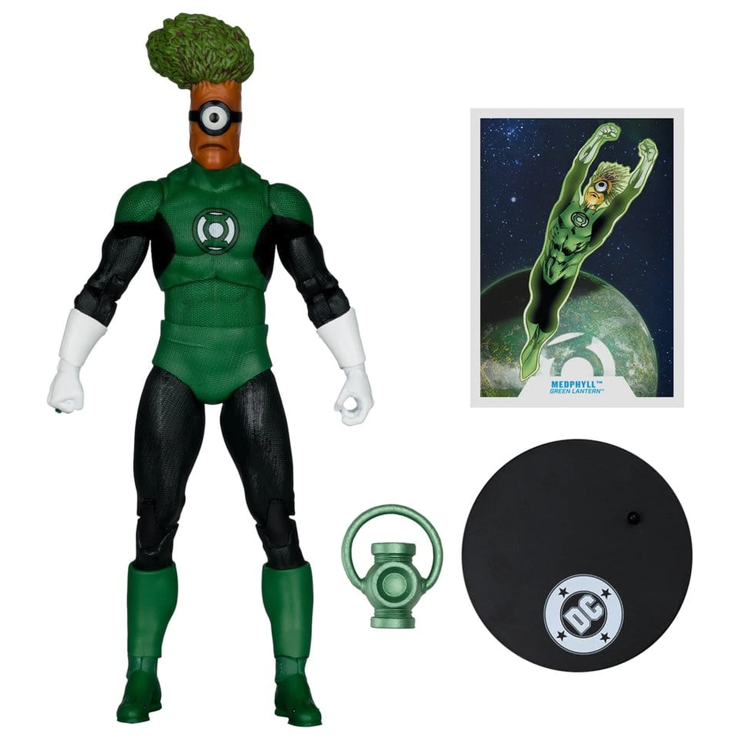 Green Lantern DC Multiverse Actionfigur Medphyll 21 cm Produktfoto