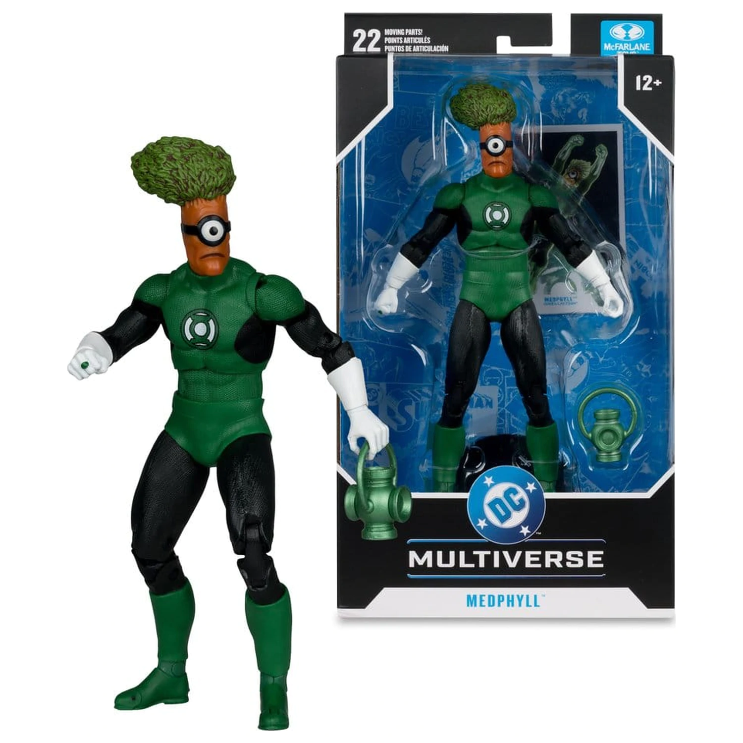 Green Lantern DC Multiverse Actionfigur Medphyll 21 cm Produktfoto
