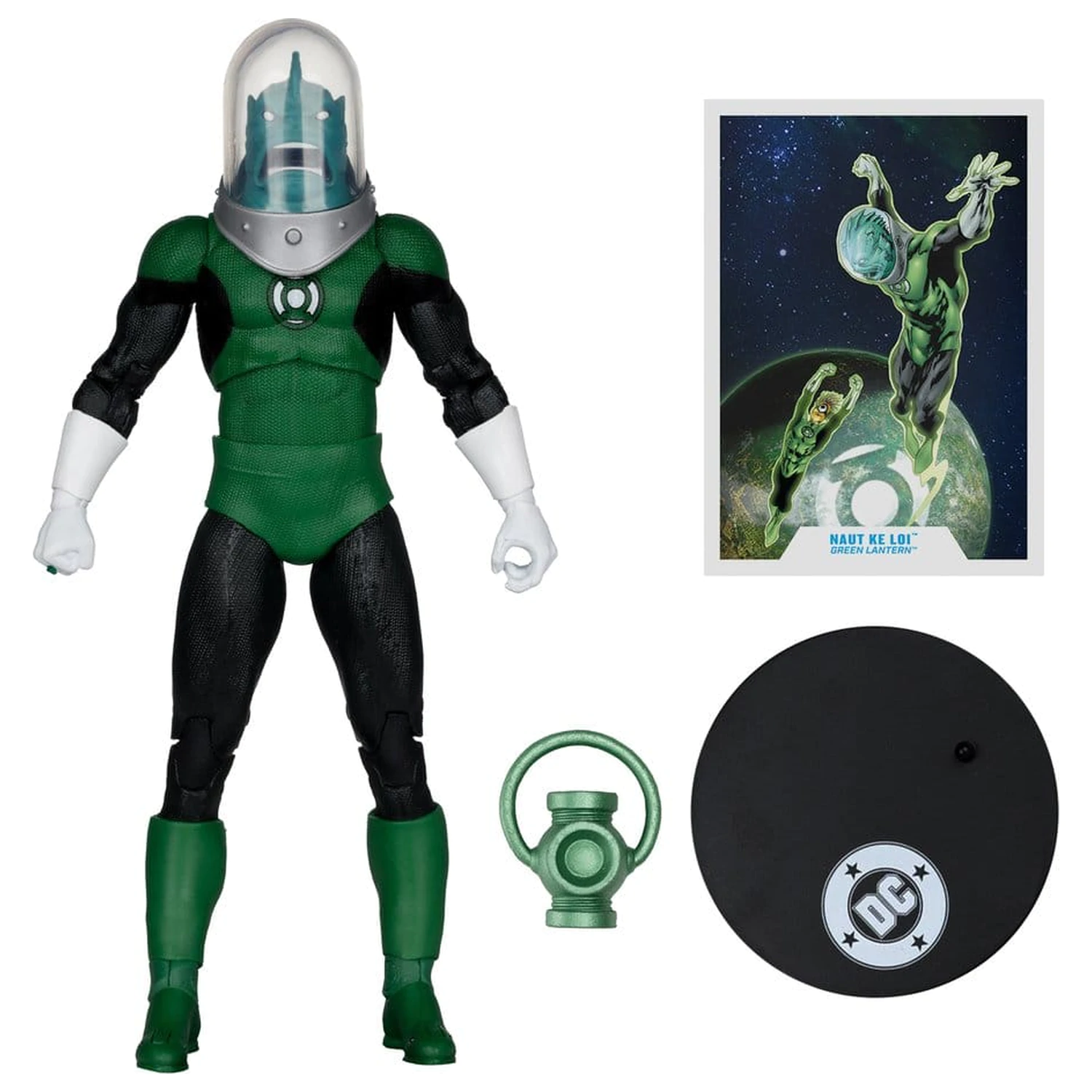 Green Lantern DC Multiverse Actionfigur Naut Ke Loi 19 cm Produktfoto