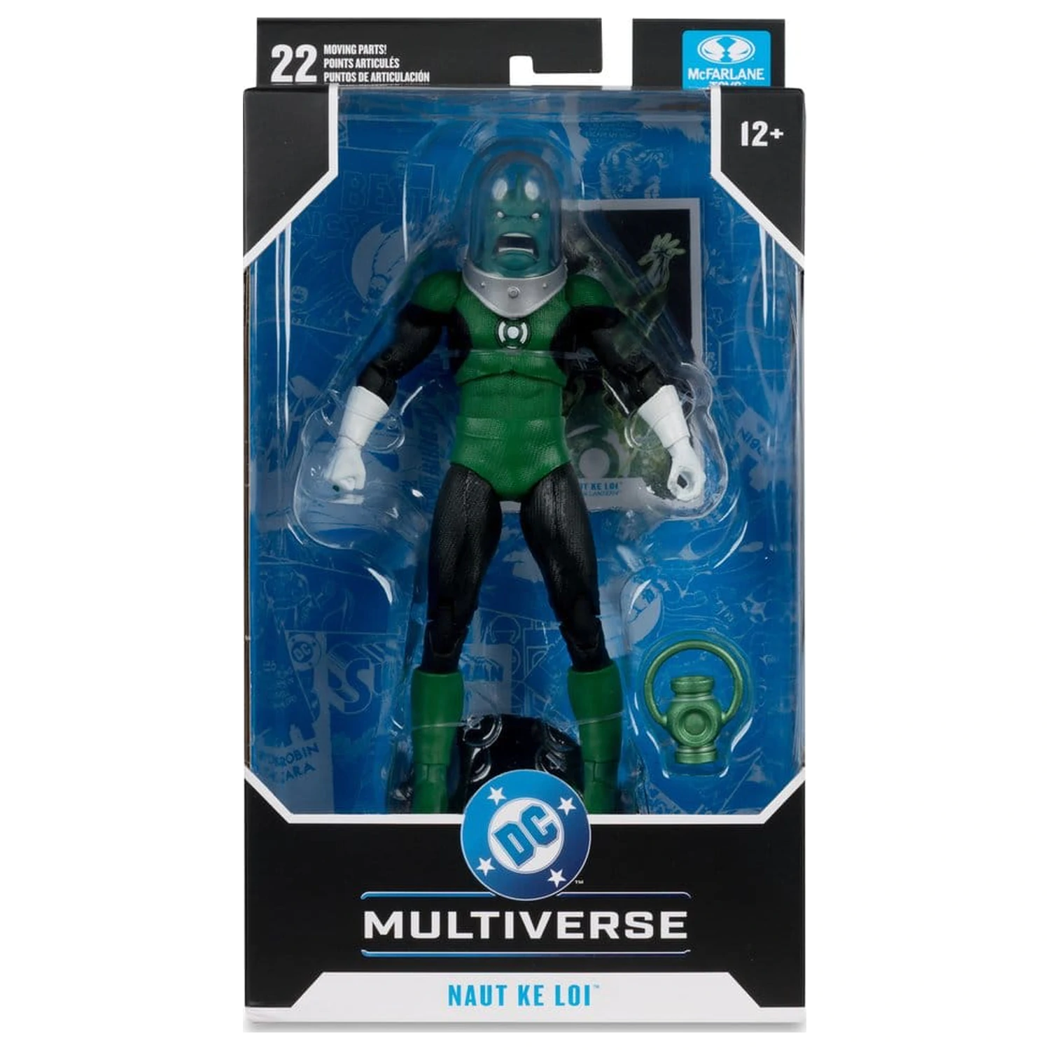 Green Lantern DC Multiverse Actionfigur Naut Ke Loi 19 cm Produktfoto