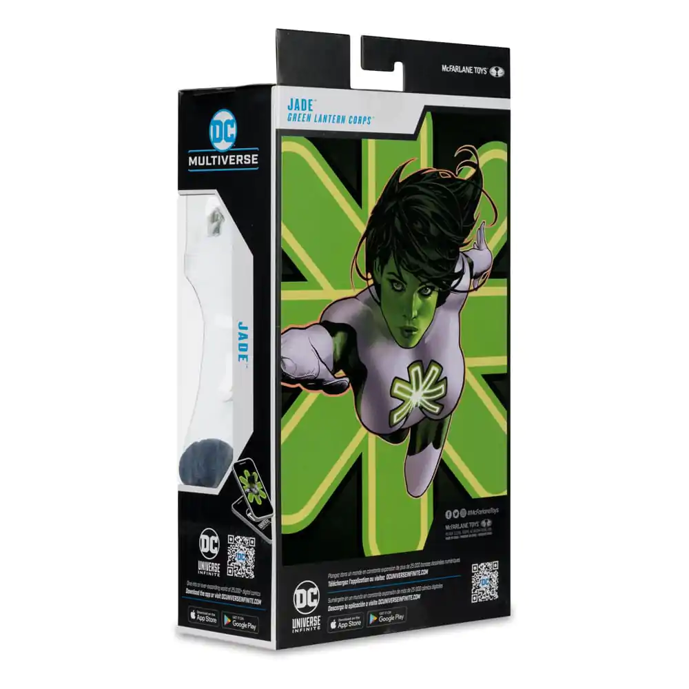 Green Latern Corps DC Multiverse Actionfigur Jade (Red Platinum Edition) 17 cm Produktfoto