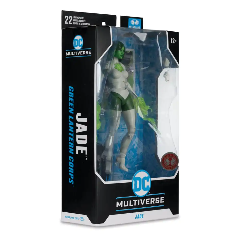 Green Latern Corps DC Multiverse Actionfigur Jade (Red Platinum Edition) 17 cm Produktfoto