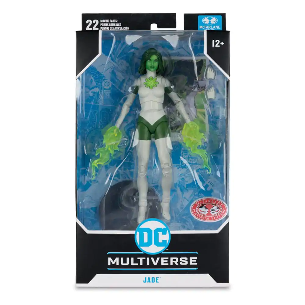 Green Latern Corps DC Multiverse Actionfigur Jade (Red Platinum Edition) 17 cm Produktfoto