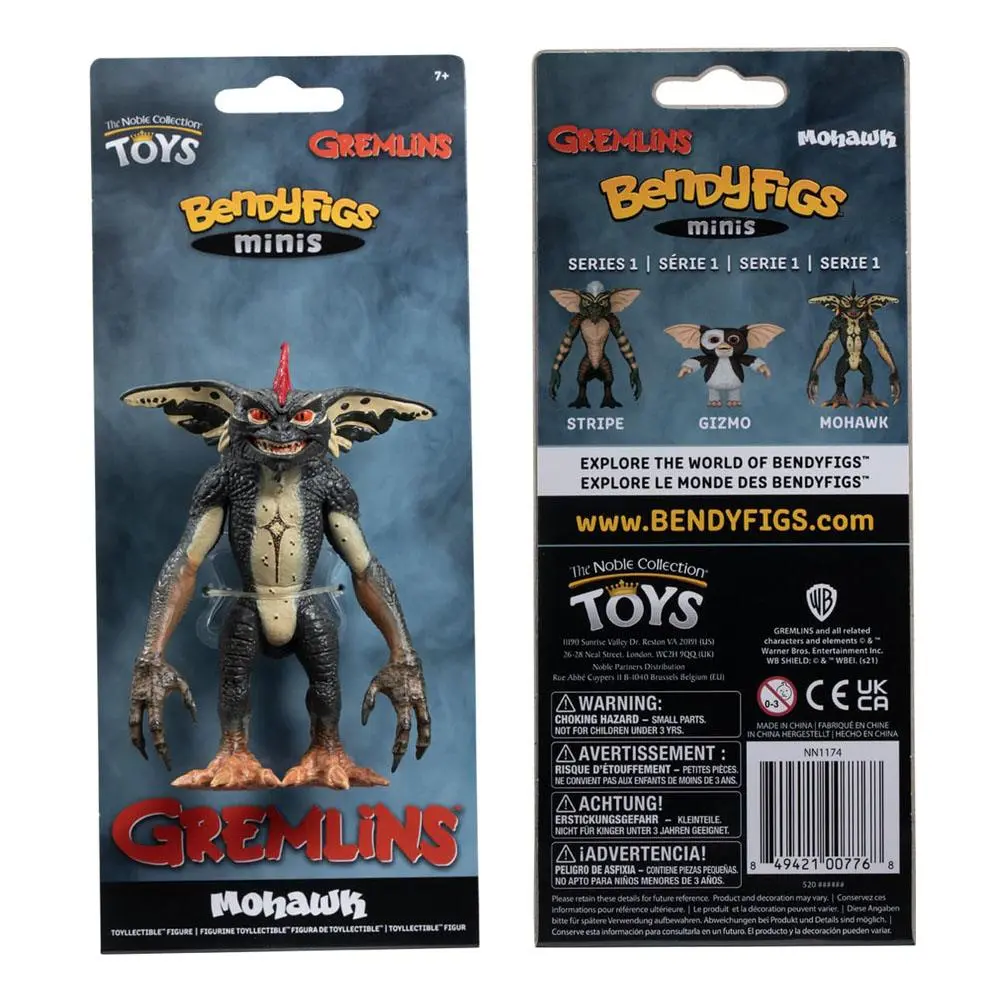 Gremlins Bendyfigs Mini Biegefigur Mohawk 11 cm termékfotó