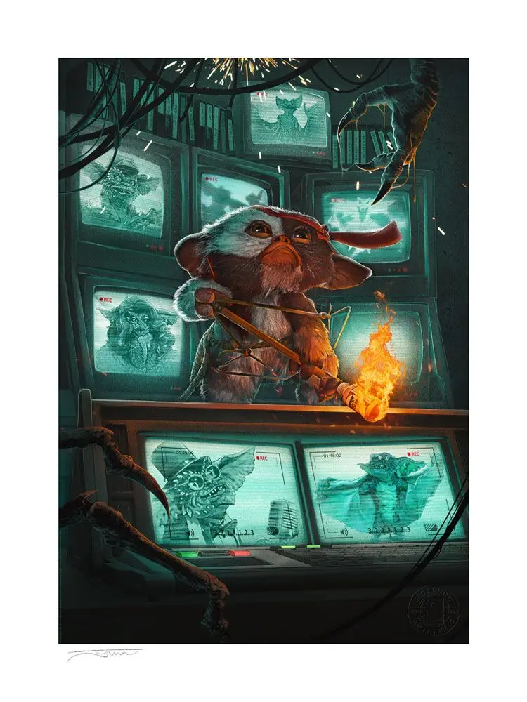 Gremlins 2 - Die Rückkehr der kleinen Monster Kunstdruck 46 x 61 cm - ungerahmt Produktfoto