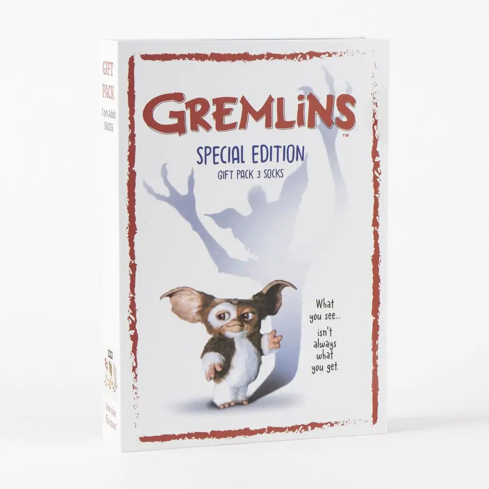 Gremlins 3er Pack erwachsen Socken Produktfoto