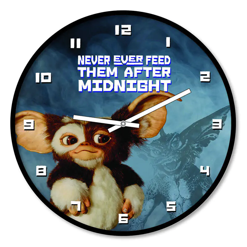 Gremlins Wanduhr Produktfoto