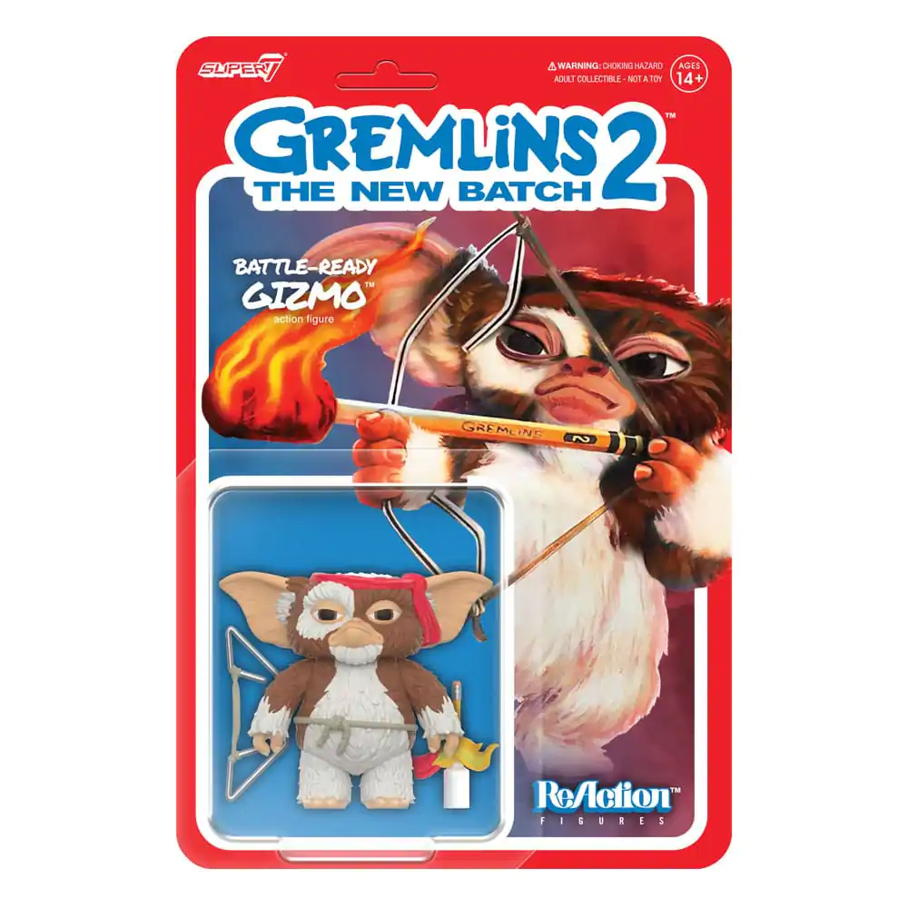 Gremlins ReAction Action Figur Wave 02 Gizmo (Battle Ready) 10 cm Produktfoto