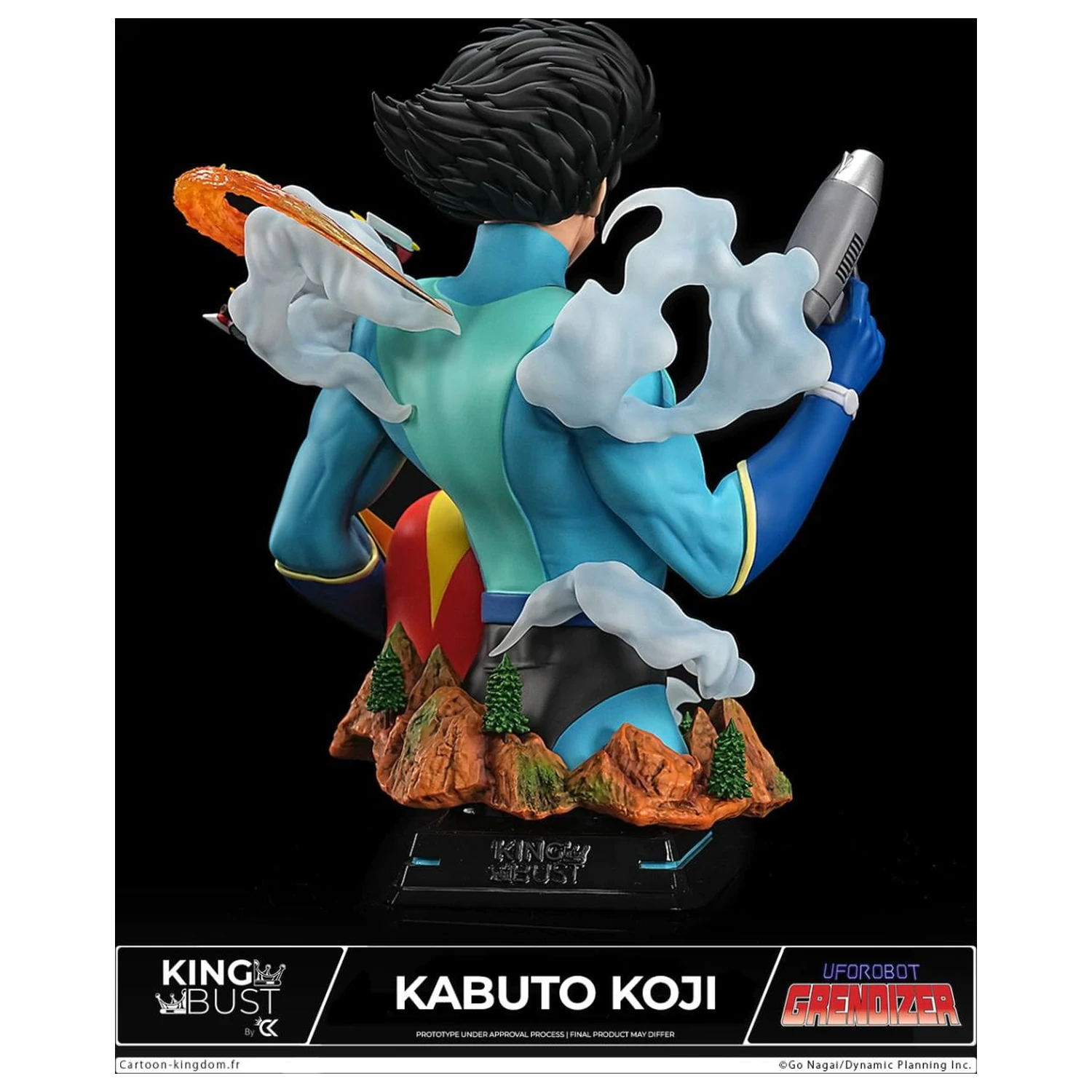 Grendizer Kabuto Koji King Büste 1/4 23 Zentimeter Produktfoto