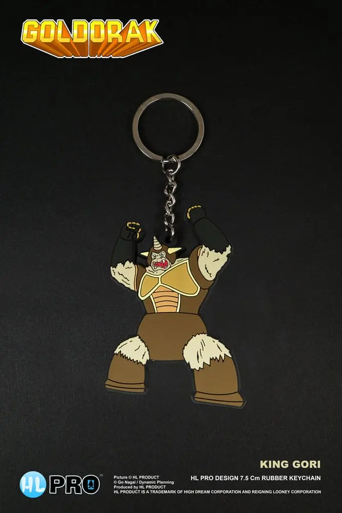 Grendizer Gummi-Schlüsselanhänger King Gori 7 cm Produktfoto