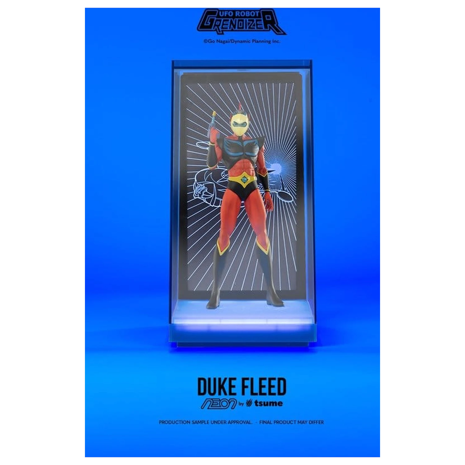 Grendizer Neon Figur 1/9 Duke Fleed - Actarus 25 cm Produktfoto