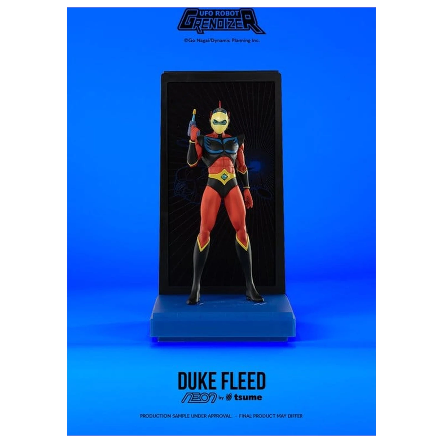 Grendizer Neon Figur 1/9 Duke Fleed - Actarus 25 cm Produktfoto