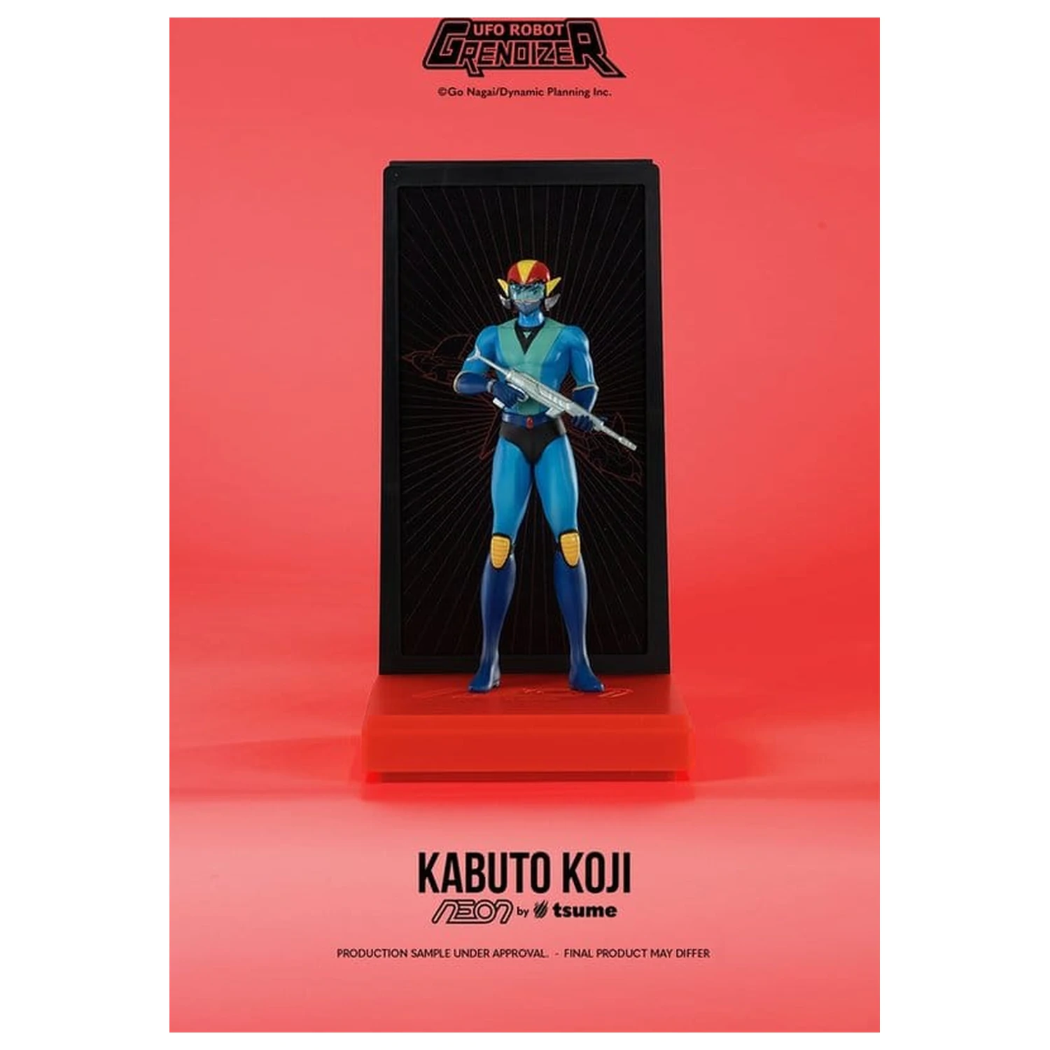 Grendizer Neon Figur 1/9 Kabuto Koji - Alcor 25 cm Produktfoto