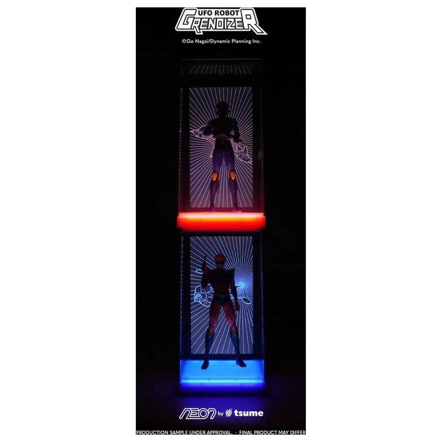 Grendizer Neon Figur 1/9 Kabuto Koji - Alcor 25 cm Produktfoto