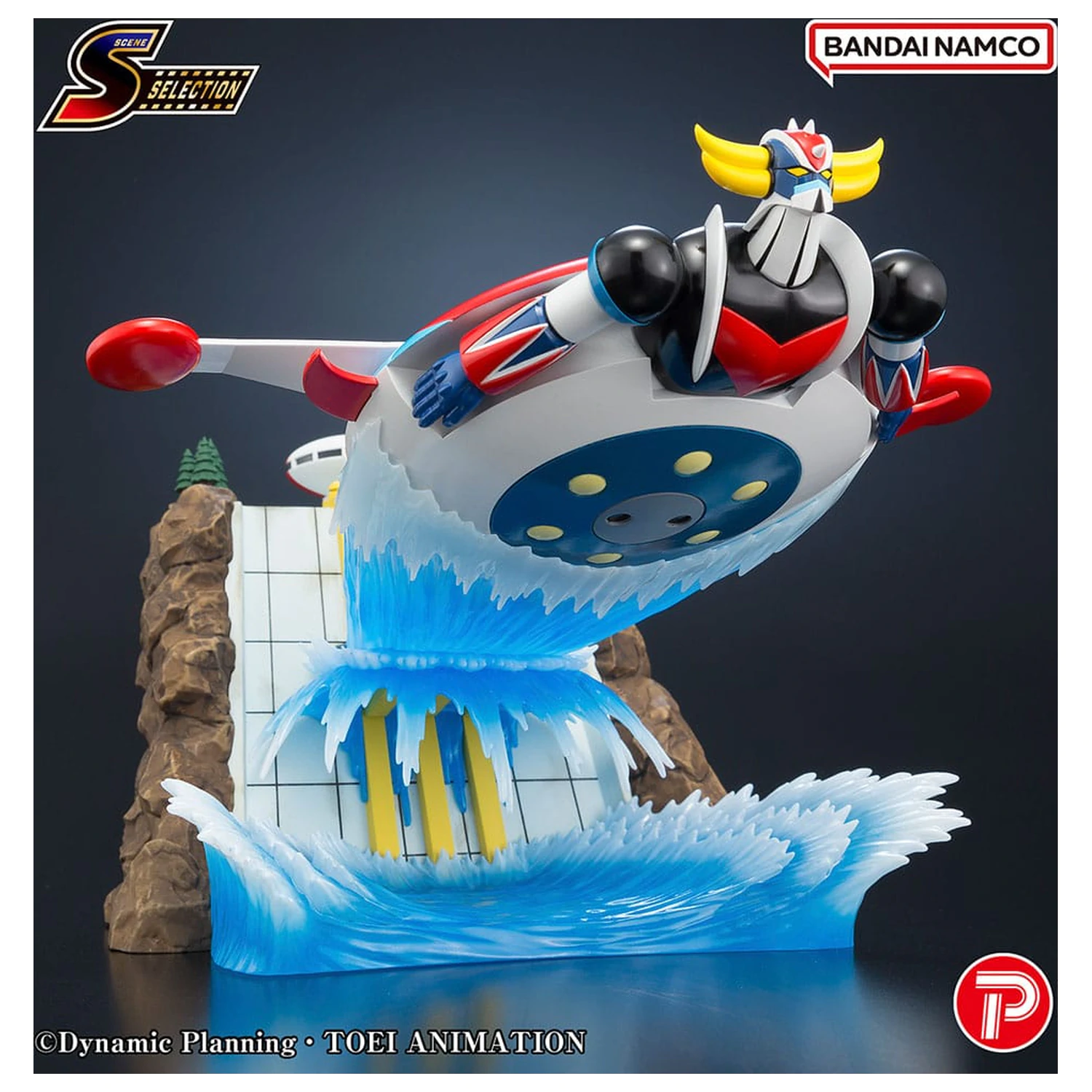 Grendizer Scene Selection 02 PVC Statue Grendizer To the skies of fierce combat 10 cm Produktfoto