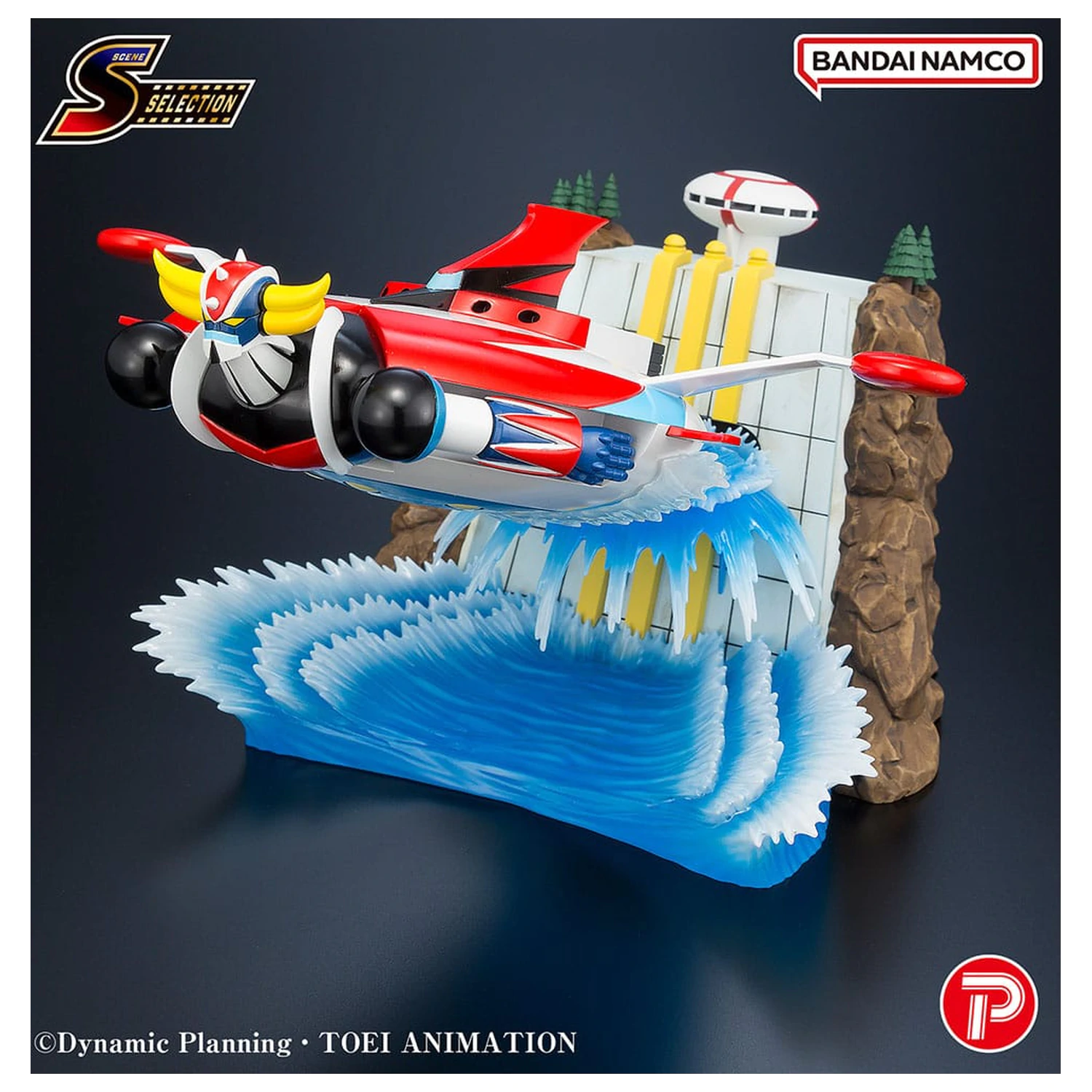 Grendizer Scene Selection 02 PVC Statue Grendizer To the skies of fierce combat 10 cm Produktfoto