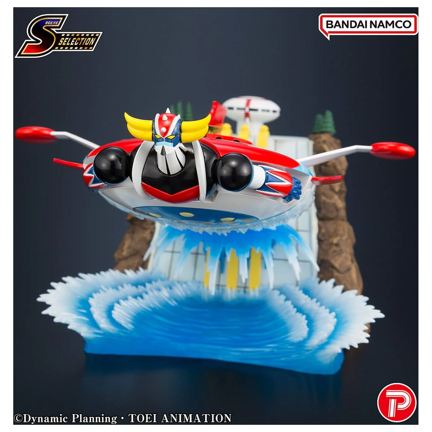 Grendizer Scene Selection 02 PVC Statue Grendizer To the skies of fierce combat 10 cm Produktfoto