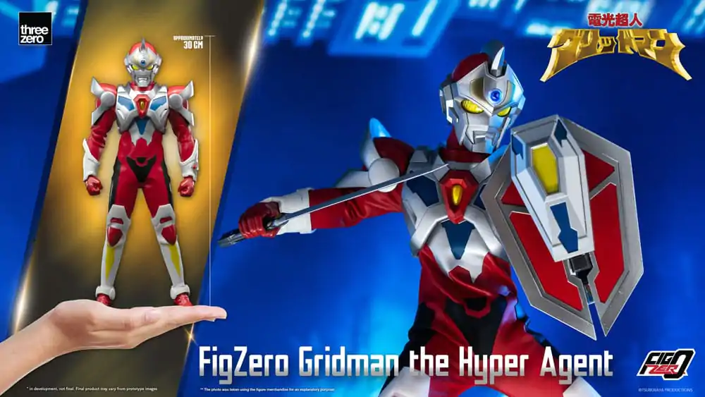 Gridman the Hyper Agent FigZero Actionfigur Gridman the Hyper Agent 30 cm Produktfoto