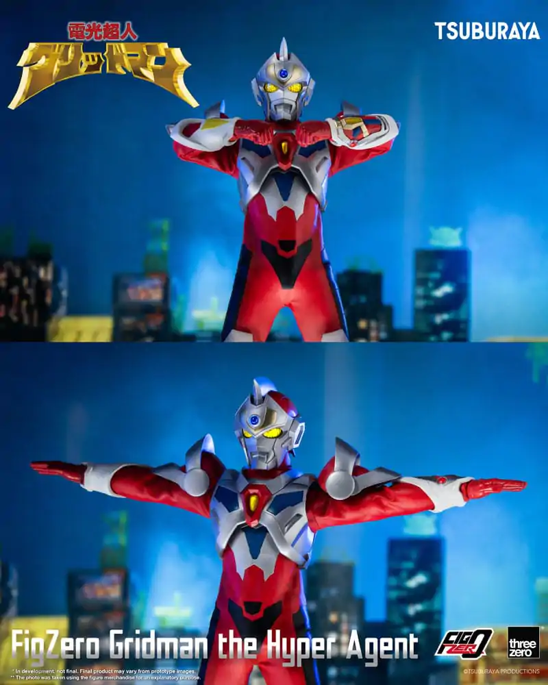 Gridman the Hyper Agent FigZero Actionfigur Gridman the Hyper Agent 30 cm Produktfoto