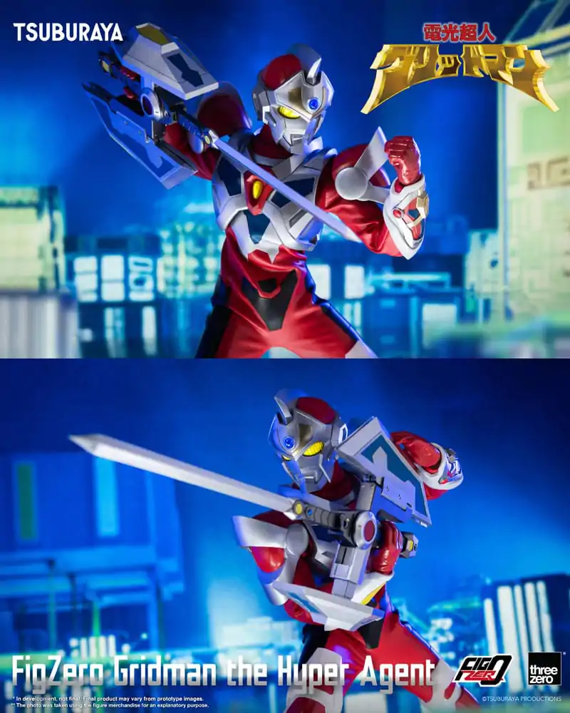 Gridman the Hyper Agent FigZero Actionfigur Gridman the Hyper Agent 30 cm Produktfoto