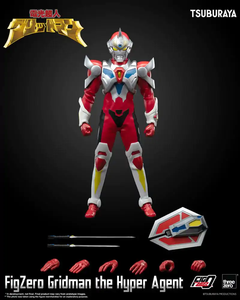 Gridman the Hyper Agent FigZero Actionfigur Gridman the Hyper Agent 30 cm Produktfoto