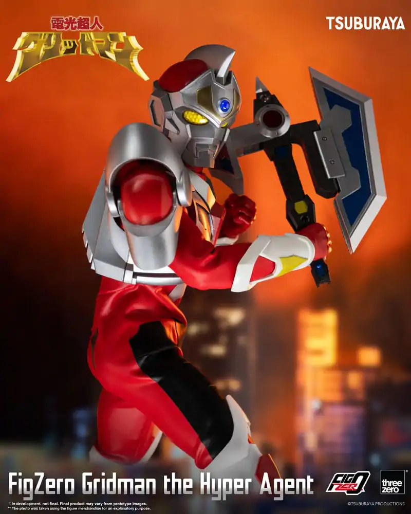 Gridman the Hyper Agent FigZero Actionfigur Gridman the Hyper Agent 30 cm Produktfoto