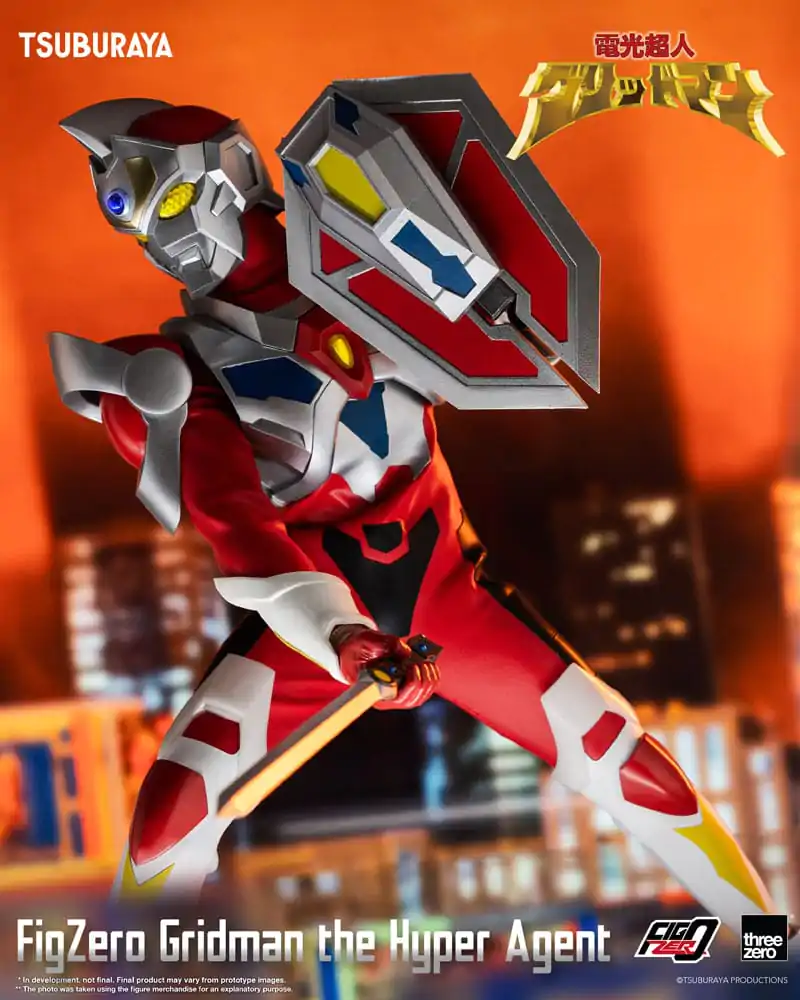 Gridman the Hyper Agent FigZero Actionfigur Gridman the Hyper Agent 30 cm Produktfoto