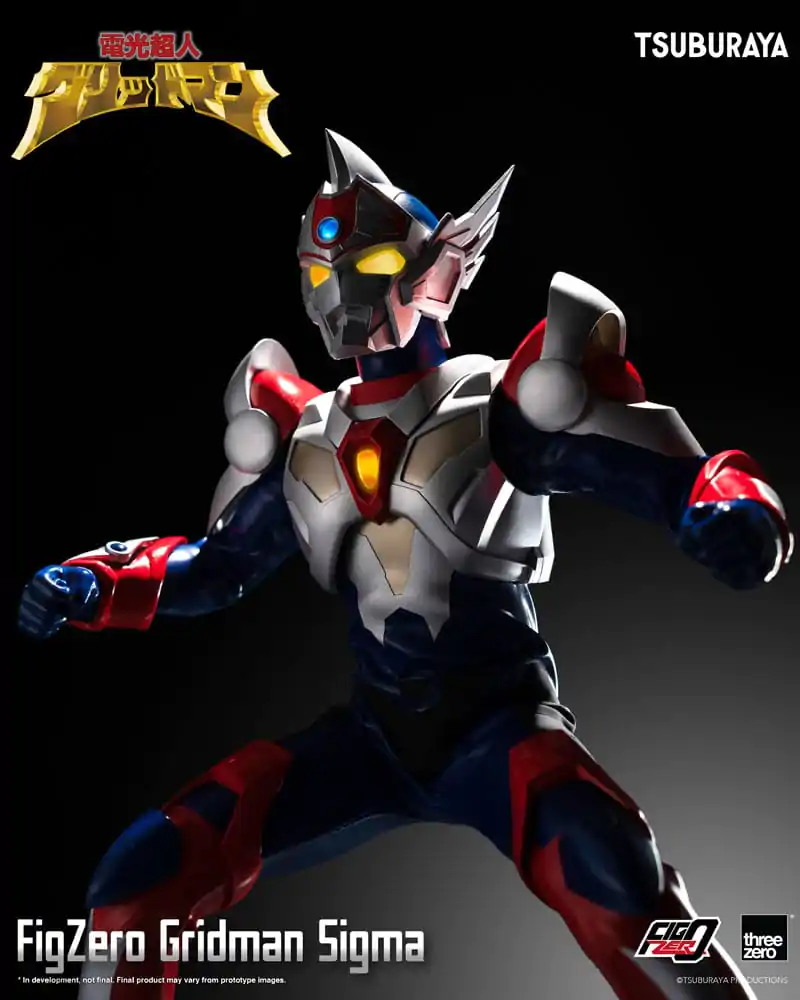 Gridman the Hyper Agent: Revenge of Neo Evil Lord FigZero Actionfigur Gridman Sigma 30 cm termékfotó