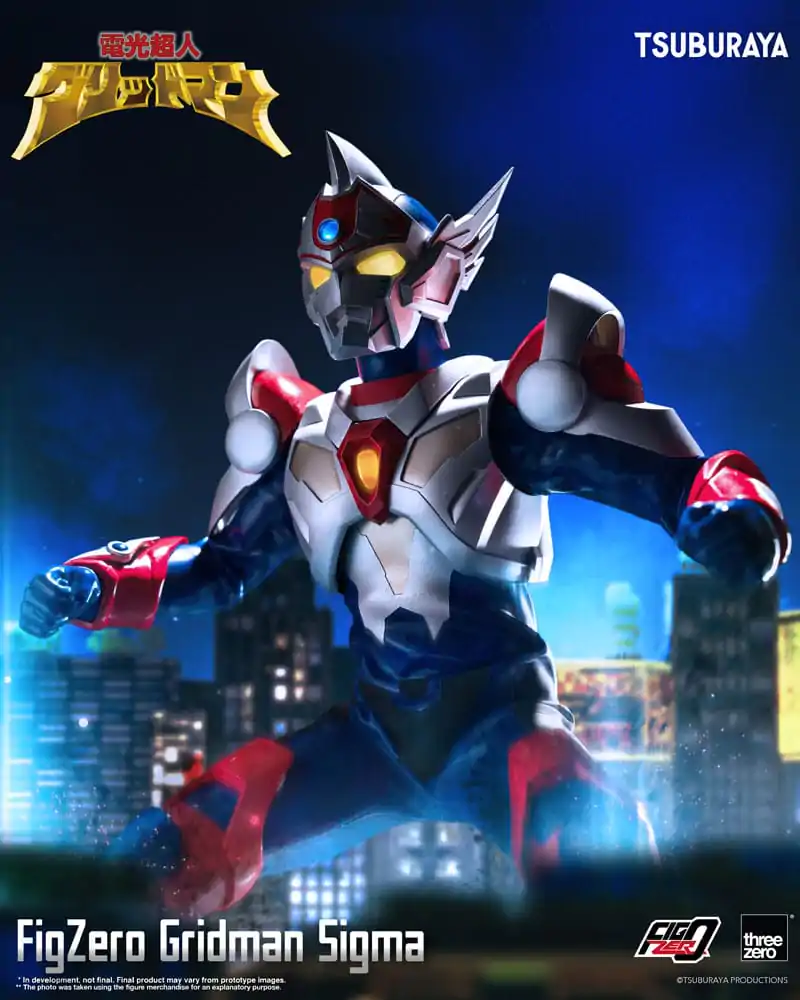 Gridman the Hyper Agent: Revenge of Neo Evil Lord FigZero Actionfigur Gridman Sigma 30 cm termékfotó