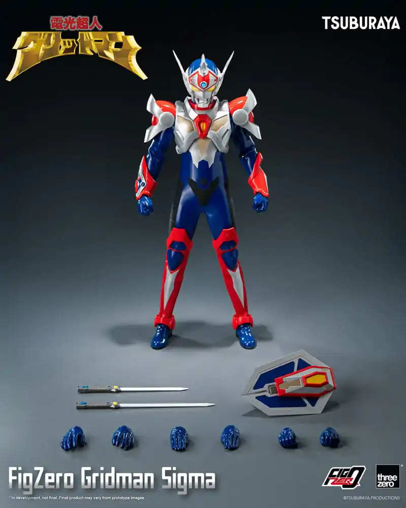 Gridman the Hyper Agent: Revenge of Neo Evil Lord FigZero Actionfigur Gridman Sigma 30 cm termékfotó