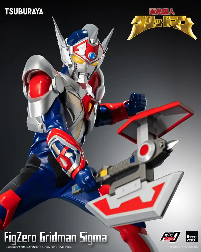 Gridman the Hyper Agent: Revenge of Neo Evil Lord FigZero Actionfigur Gridman Sigma 30 cm termékfotó