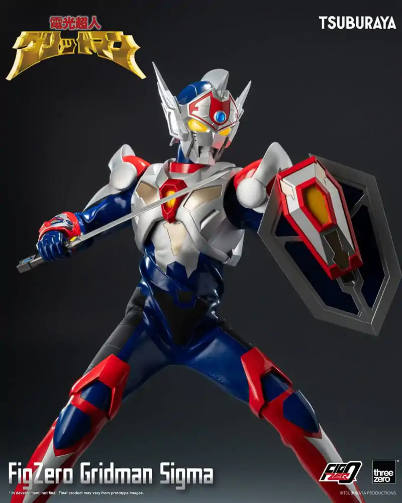 Gridman the Hyper Agent: Revenge of Neo Evil Lord FigZero Actionfigur Gridman Sigma 30 cm termékfotó