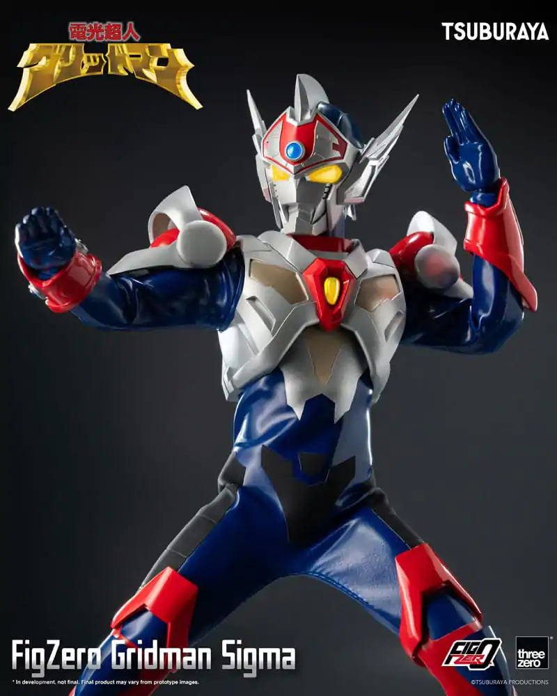 Gridman the Hyper Agent: Revenge of Neo Evil Lord FigZero Actionfigur Gridman Sigma 30 cm termékfotó