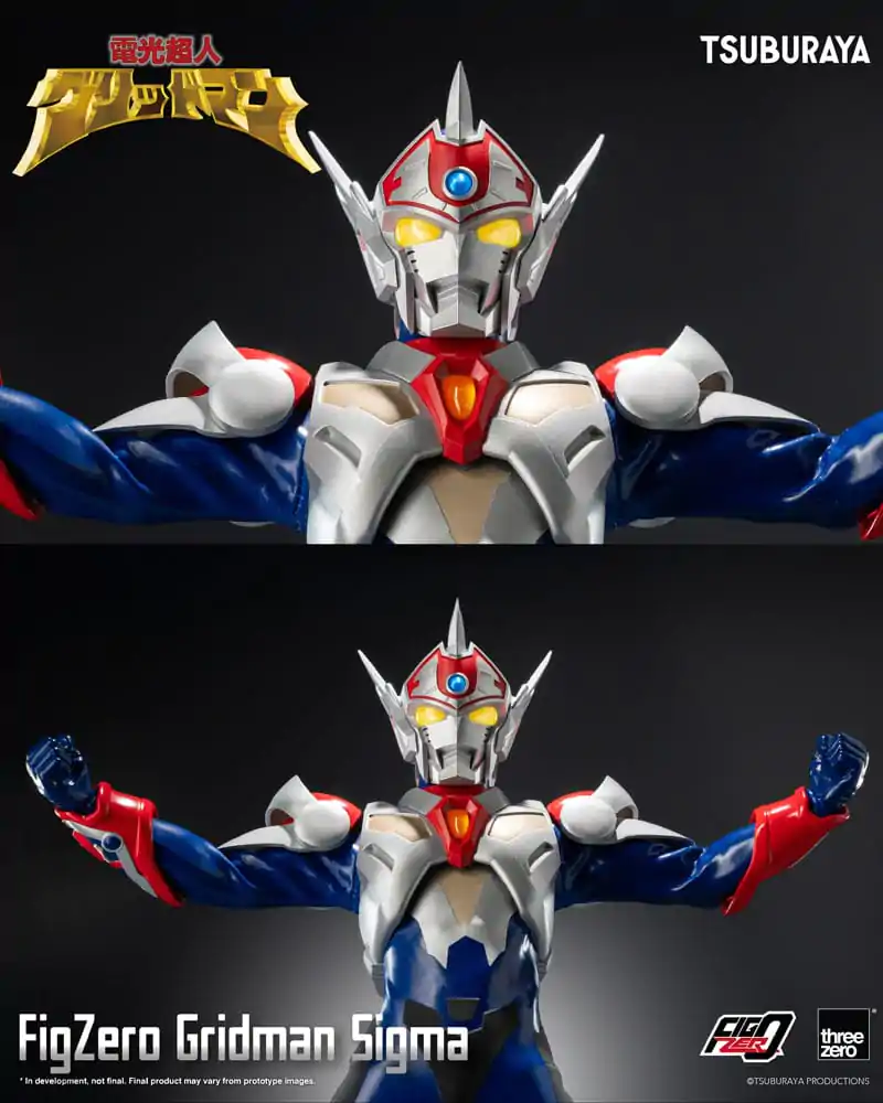 Gridman the Hyper Agent: Revenge of Neo Evil Lord FigZero Actionfigur Gridman Sigma 30 cm termékfotó