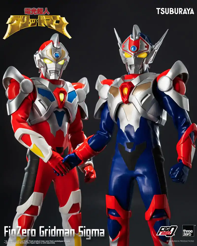 Gridman the Hyper Agent: Revenge of Neo Evil Lord FigZero Actionfigur Gridman Sigma 30 cm termékfotó