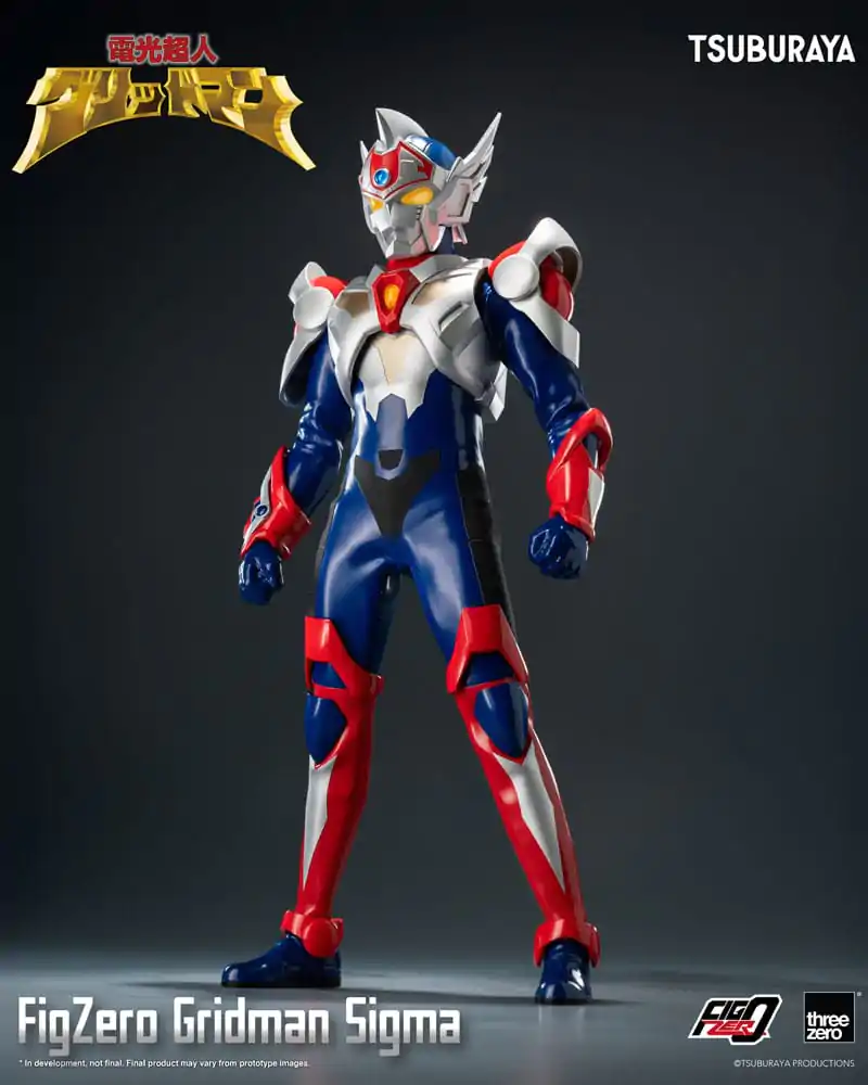 Gridman the Hyper Agent: Revenge of Neo Evil Lord FigZero Actionfigur Gridman Sigma 30 cm termékfotó