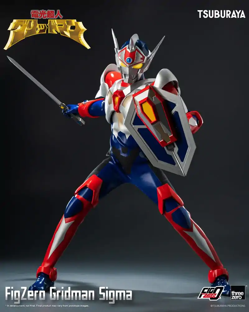 Gridman the Hyper Agent: Revenge of Neo Evil Lord FigZero Actionfigur Gridman Sigma 30 cm termékfotó