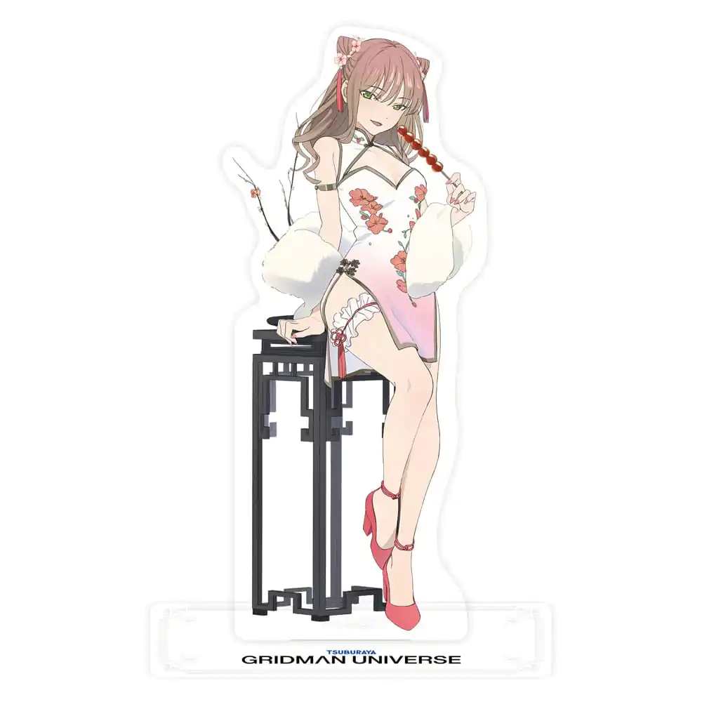 Gridman Universe PVC Statuen 1/7 2er-Set Rikka Takarada &amp; Yume Minami China Dress Ver. 25 cm Produktfoto