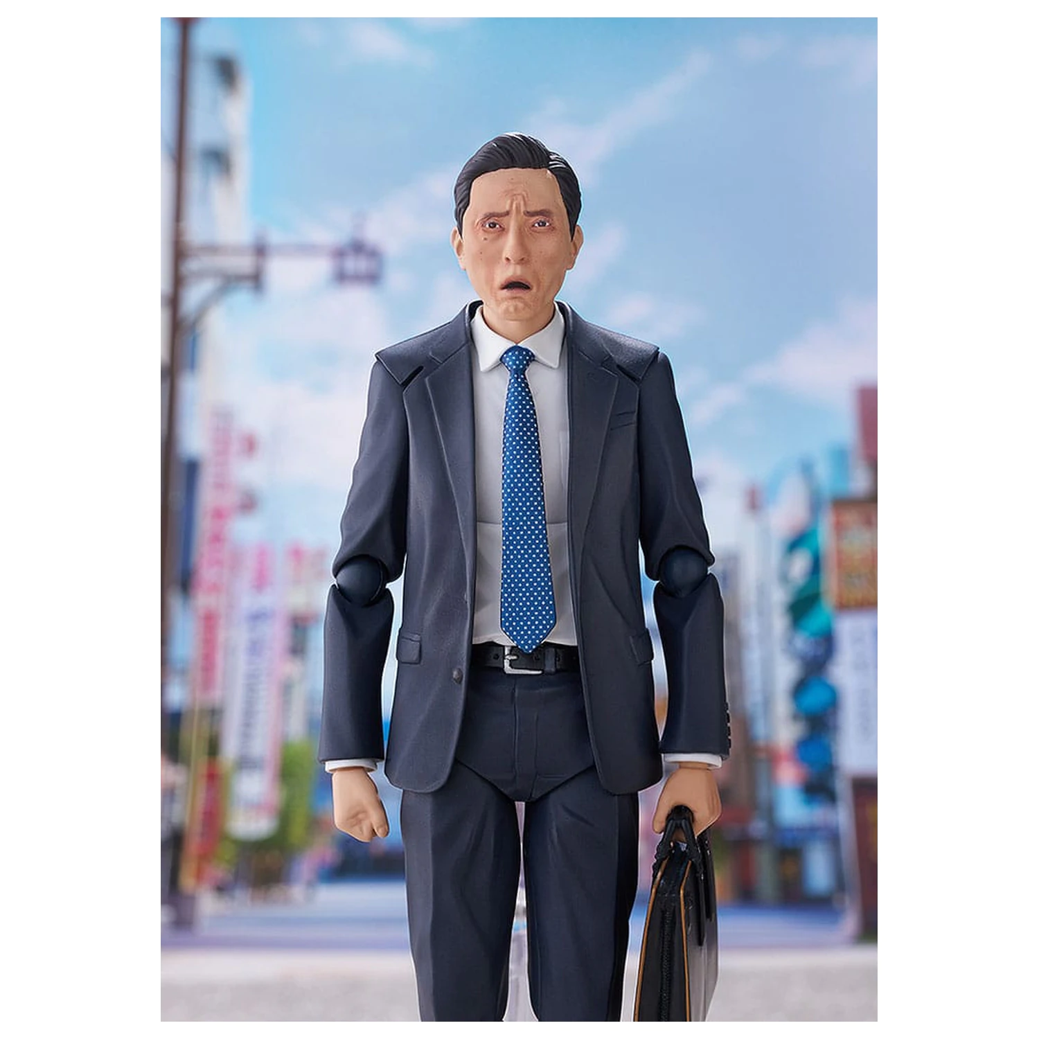 Gridman Universe Figma Actionfigur Goro Inogashira Yutaka Matsushige Ver. Renewal Edition - Nostalgic Teishoku Restaurant Set 17 cm Produktfoto