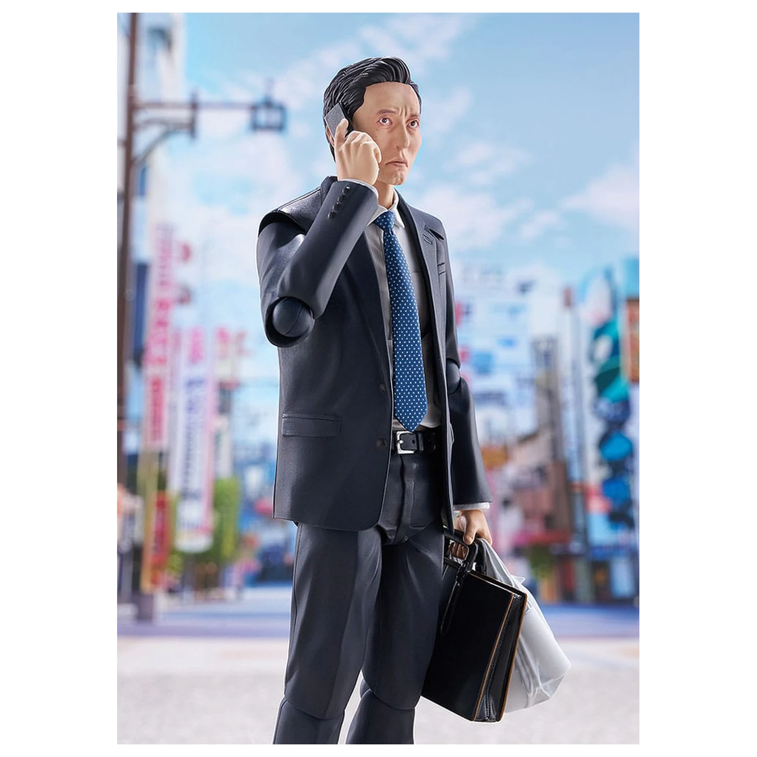 Gridman Universe Figma Actionfigur Goro Inogashira Yutaka Matsushige Ver. Renewal Edition - Nostalgic Teishoku Restaurant Set 17 cm Produktfoto