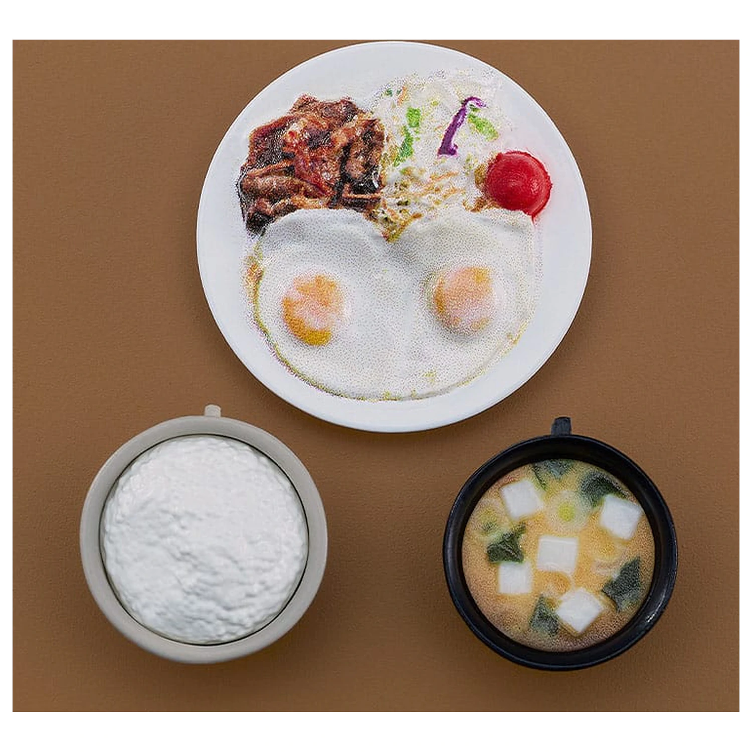 Gridman Universe Figma Actionfigur Goro Inogashira Yutaka Matsushige Ver. Renewal Edition - Nostalgic Teishoku Restaurant Set 17 cm Produktfoto