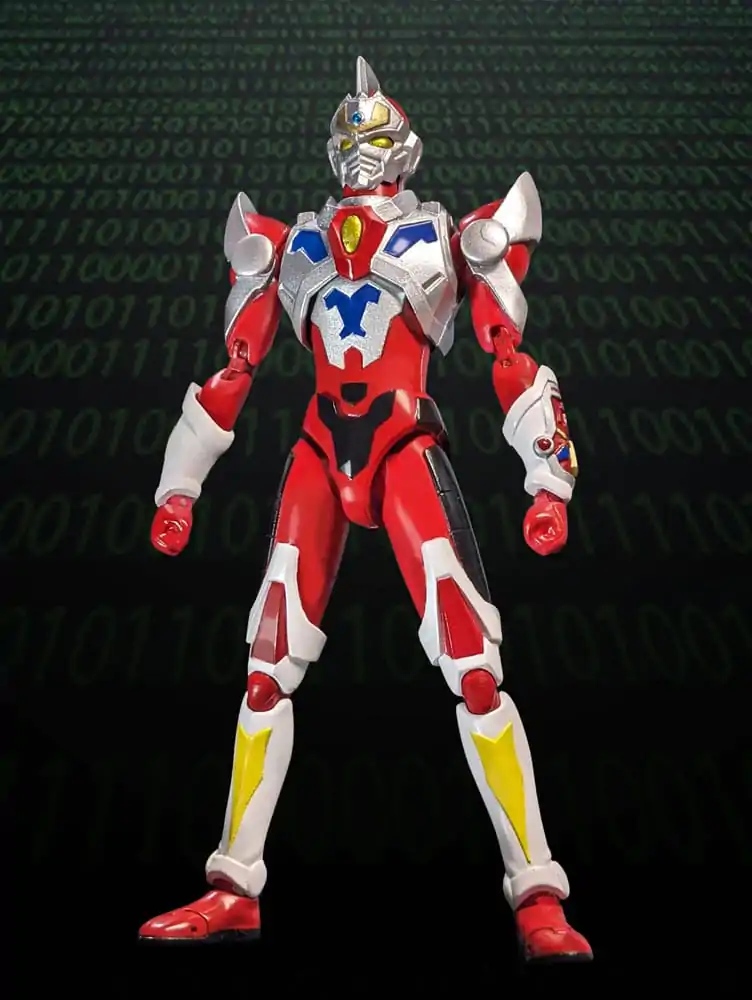 Gridman Universe HAF Actionfigur Gridman Animation Style 17 cm Produktfoto