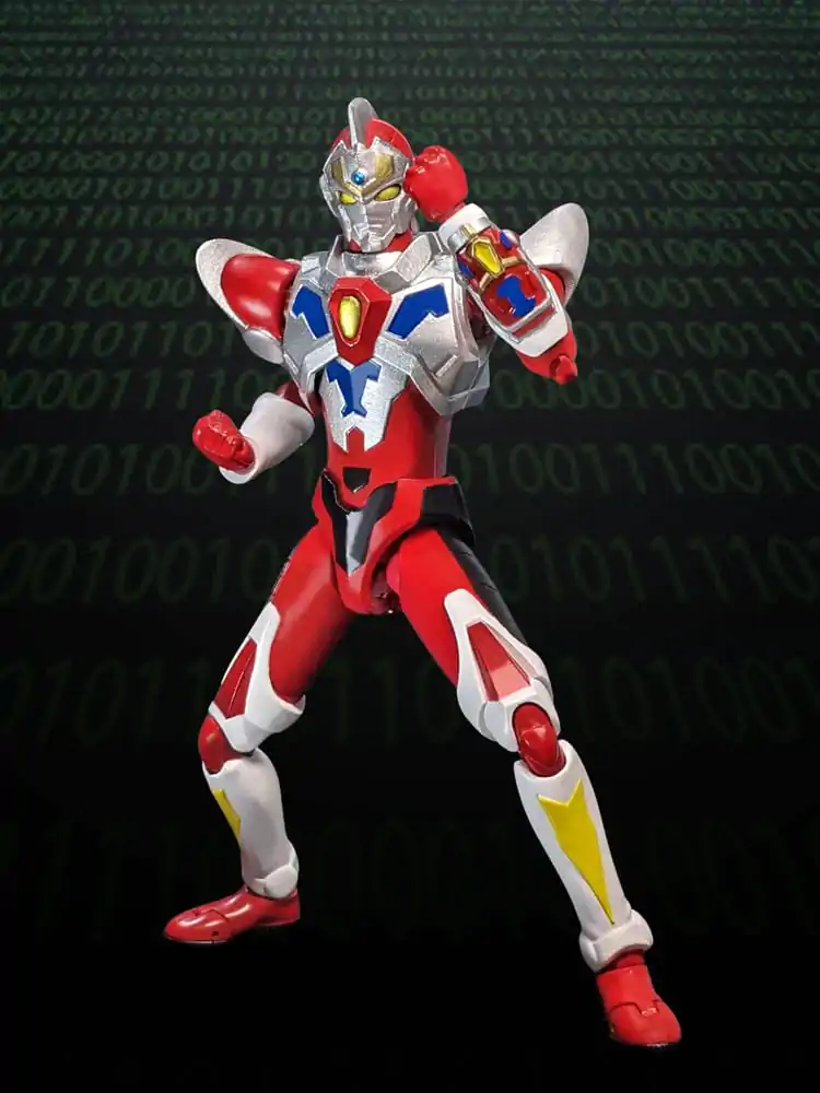 Gridman Universe HAF Actionfigur Gridman Animation Style 17 cm Produktfoto