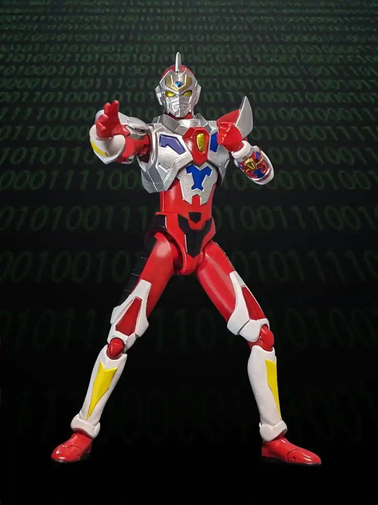 Gridman Universe HAF Actionfigur Gridman Animation Style 17 cm Produktfoto