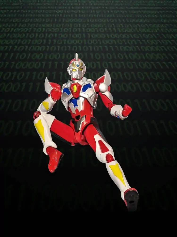 Gridman Universe HAF Actionfigur Gridman Animation Style 17 cm Produktfoto