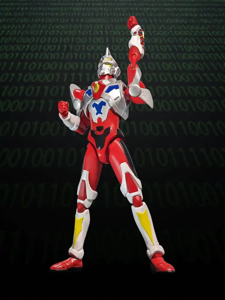 Gridman Universe HAF Actionfigur Gridman Animation Style 17 cm Produktfoto