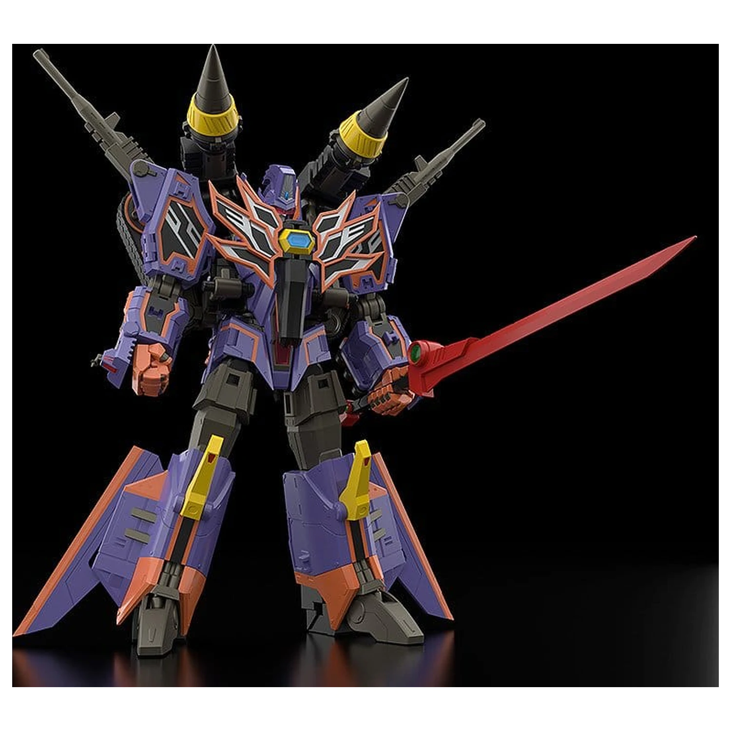 Gridman Universe Moderoid Plastik Modell Bausatz Full Power Gridknight 17 cm Produktfoto