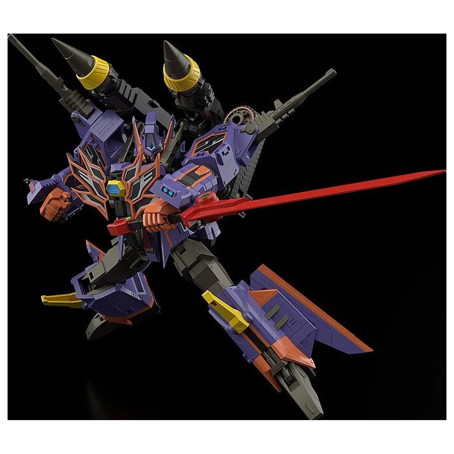 Gridman Universe Moderoid Plastik Modell Bausatz Full Power Gridknight 17 cm Produktfoto