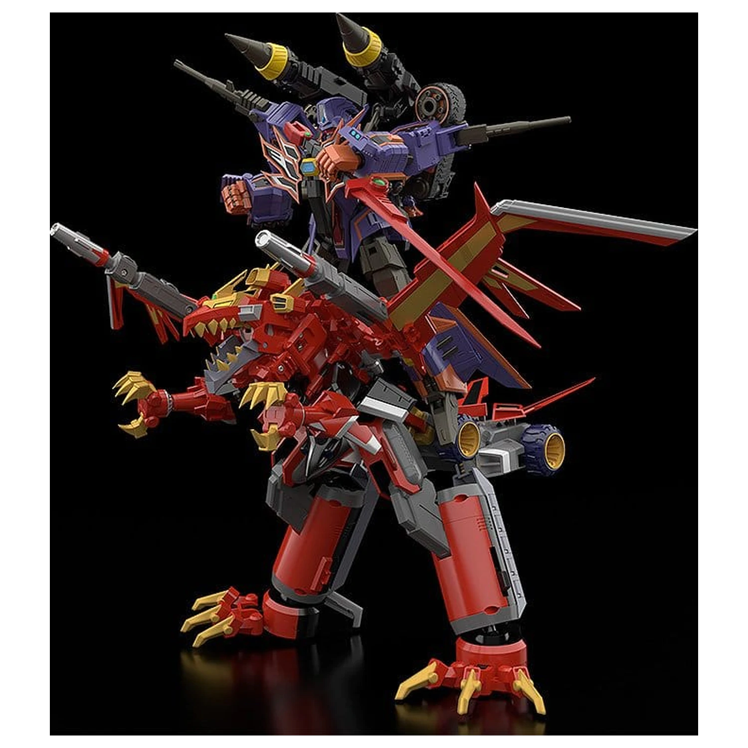 Gridman Universe Moderoid Plastik Modell Bausatz Full Power Gridknight 17 cm Produktfoto