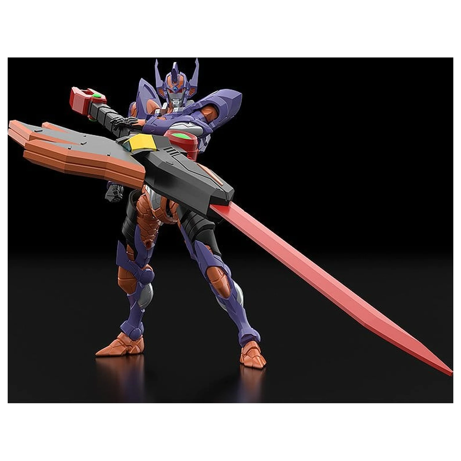 Gridman Universe Moderoid Plastik Modell Bausatz Full Power Gridknight 17 cm Produktfoto